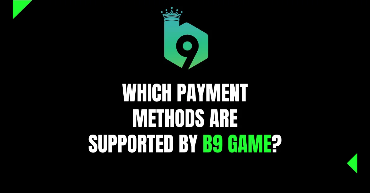 Which Payment Methods are Supported by B9 Game?